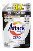 Attack ZERO Laundry Detergent for Prevents Dullness and 1350g Revitalizes Whiteness with Every Leafy Breeze Scent (Large Capacity) Drum-Type Machines,