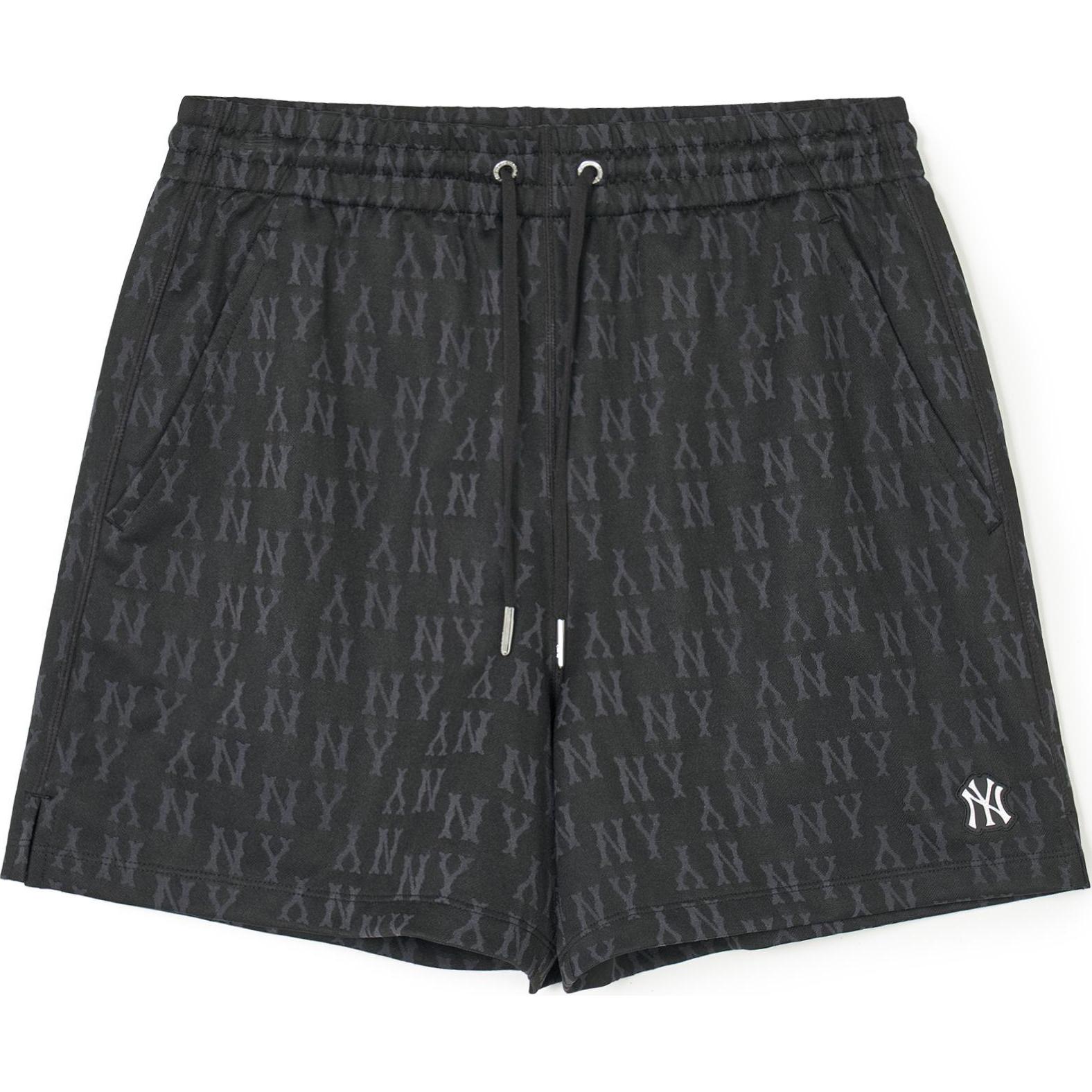 

New MLB MONOGRAM New York Yankees Casual Shorts Women s Black 3FSPMA143-50BKS S