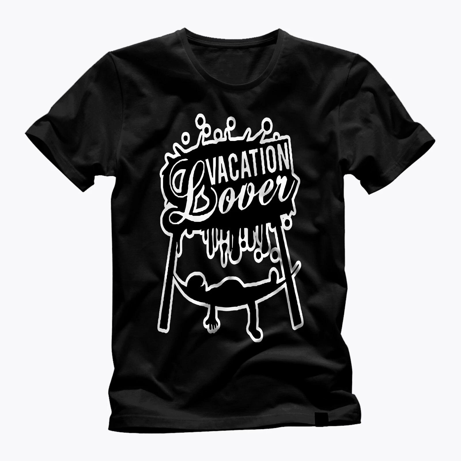 vacation Lover durable vinyl awesome GRAPHIC T SHIRT 2XL