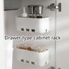 2 Pieces Multi-function Wall Mount Bathroom Organization Kitchen Organizer