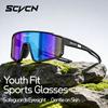 SCVCN Kids Proctive Glasses Sports Sunglasses UV400 Boy Baseball Glasses Cycling Outdoor Eyewear Running Hiking Sunglasses 2026