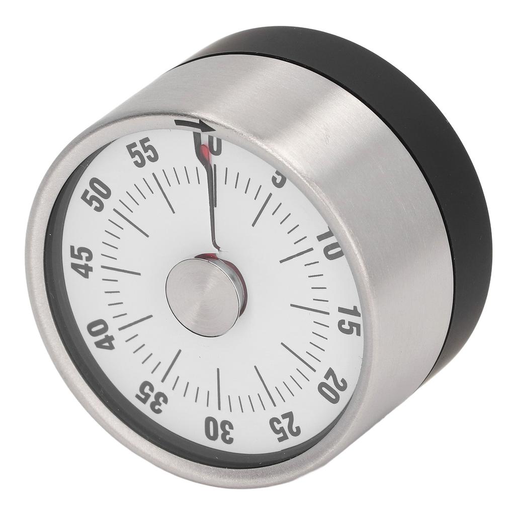 Magnetischer Timer, Magnetdesign, Edelstahl, 70 dB Alarm, hochpräziser visueller Timer für die Küche