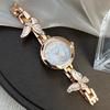 Exquisite Butterfly Diamond Bracelet Watches for Women Popular Creative Digital Quartz Watch  Relojes Para Mujer