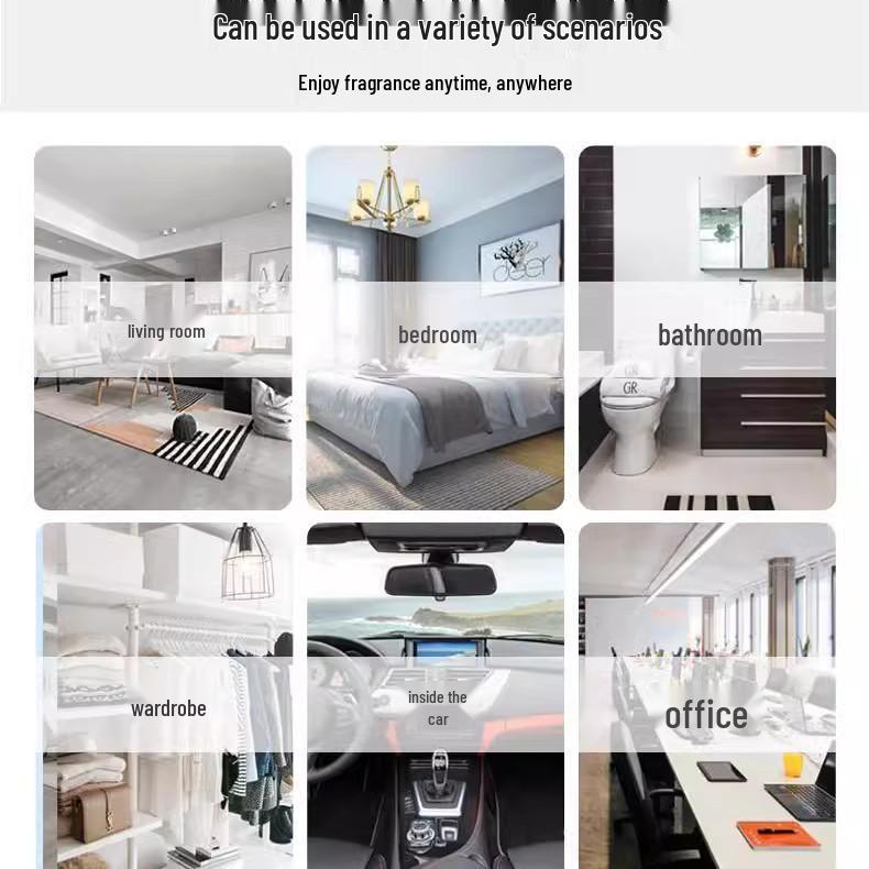 Green Island Solid Air Freshener - Toilet & Indoor Fragrance Balm for Odor Control