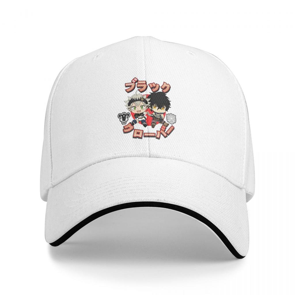 Baseball Caps Black Clover Asta Yuno Grinbellor Noell Silva Anime Graphic Unisex Sport Spring Caps