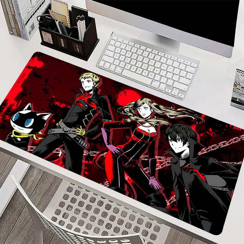 Mouse Pad Hd Print Gamer Notebook Desk Mat Large Gaming Keyboard Pad Designed Specifically Ppersona 5 Mousepad Colorful Carpet