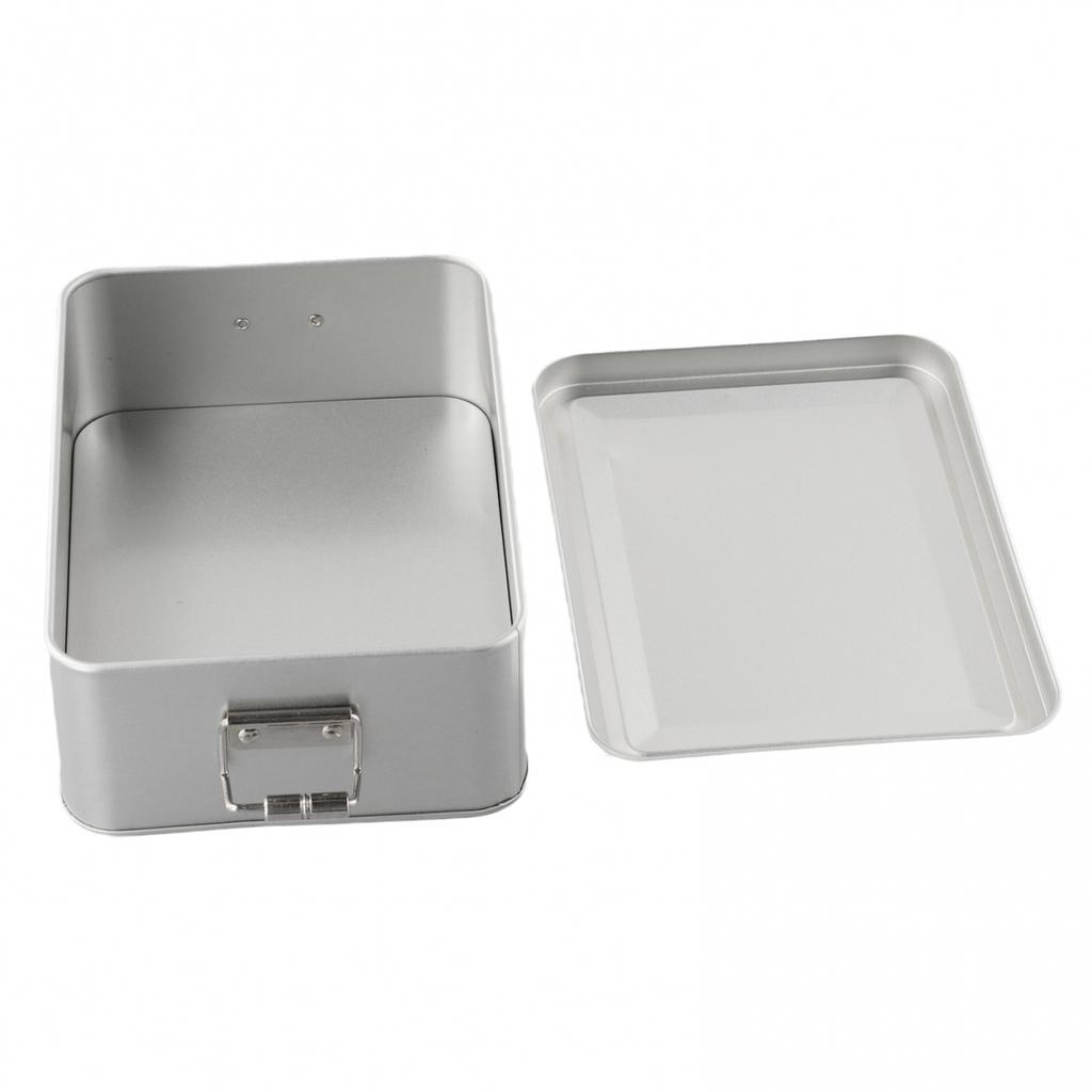 Kovové dózy na skladování Nádoba na čaj Obsah balení Obdélníkové Š D s víčky