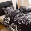 Black White Design Skull Victorian Baroque Gothic Return to The Ancients (1 Comforter +2 Pillowcases Without Pillow Core)At Home