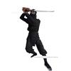 Black Ninja Costume Adult Uniform Set Japanese Samurai Role Play Halloween Costume Japanese Anime