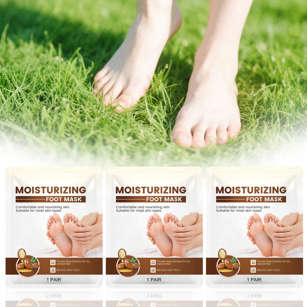 Soft Foot Mask, Foot Mask Socks, Moisturizing And Anti-calluses, Soft Foot Exfoliating Foot Mask 10ml (1 Pair/bag)