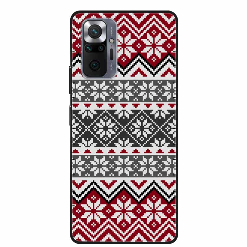 Per Xiaomi Redmi Note 10 Pro Custodia Moda Morbido Silicone Cover per Telefono per Redmi Note10 Pro Max Coque M2101K6G Paraurti Cool Funda