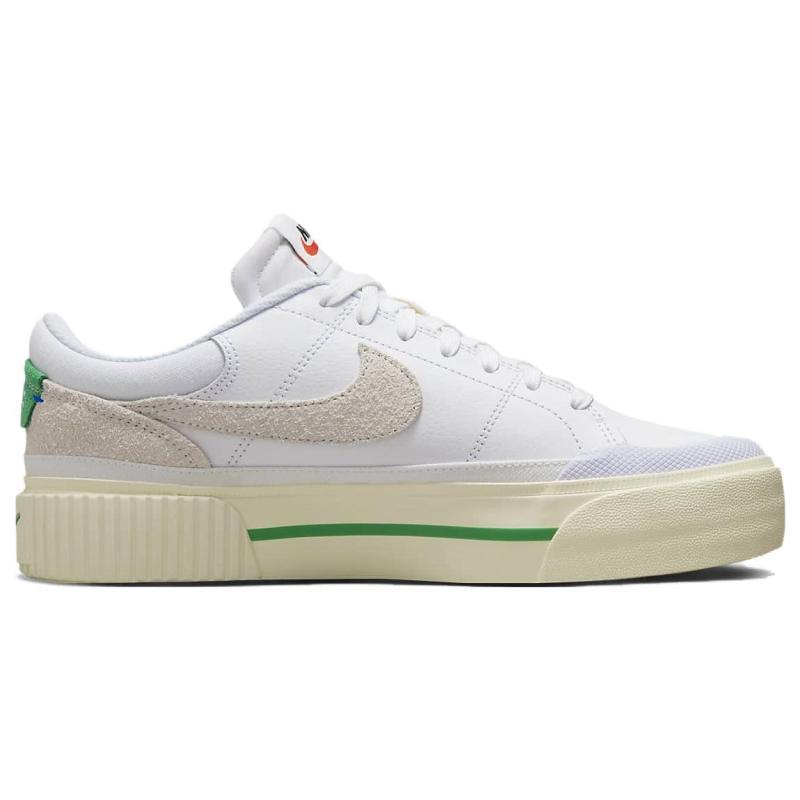 Nike Court Legacy White Stadium Green Women's  Sneakers  FJ5483-100