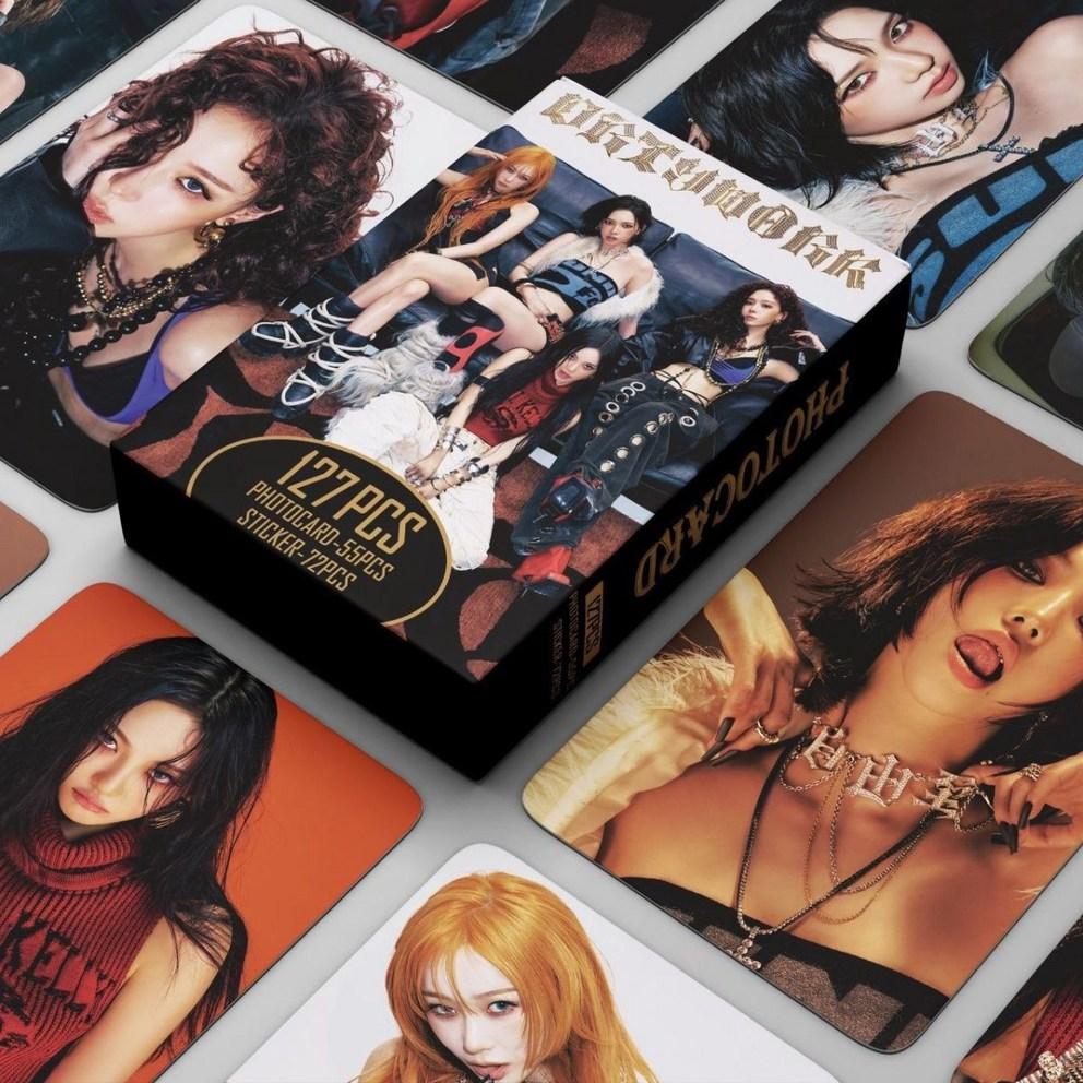 Aespa photocard aespa album Dirty Work photocard 127 sztuk gadżety idola Karina NINGNING