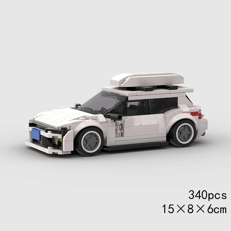 Speed Convertible MOC Car Super Race Technical Vehicle Model Building Block Racing Rally Sports Brick Christmas Gift Toy City