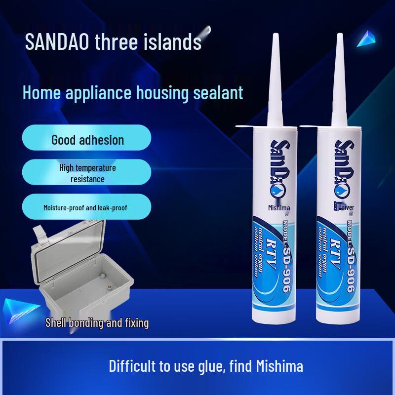 Mishima SD906BT Single-Component Silicone Rubber Sealant