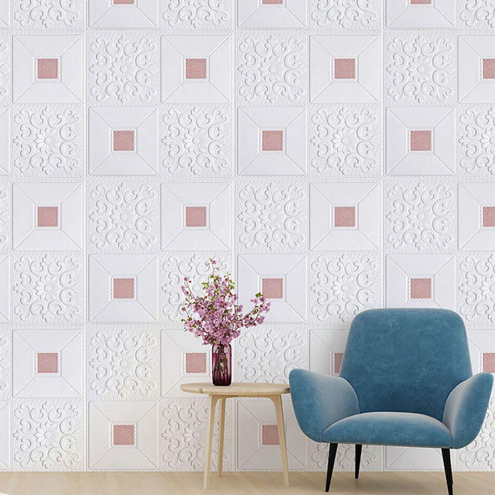 

Peel and Stick для гостиной, фон для домашнего декора, пенопластовые обои, настенные панели, украшение стены