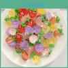 Colorful Strawberry Diy Accessories For Water Bottles And Phone Cases Wholesale Resin Embellishments