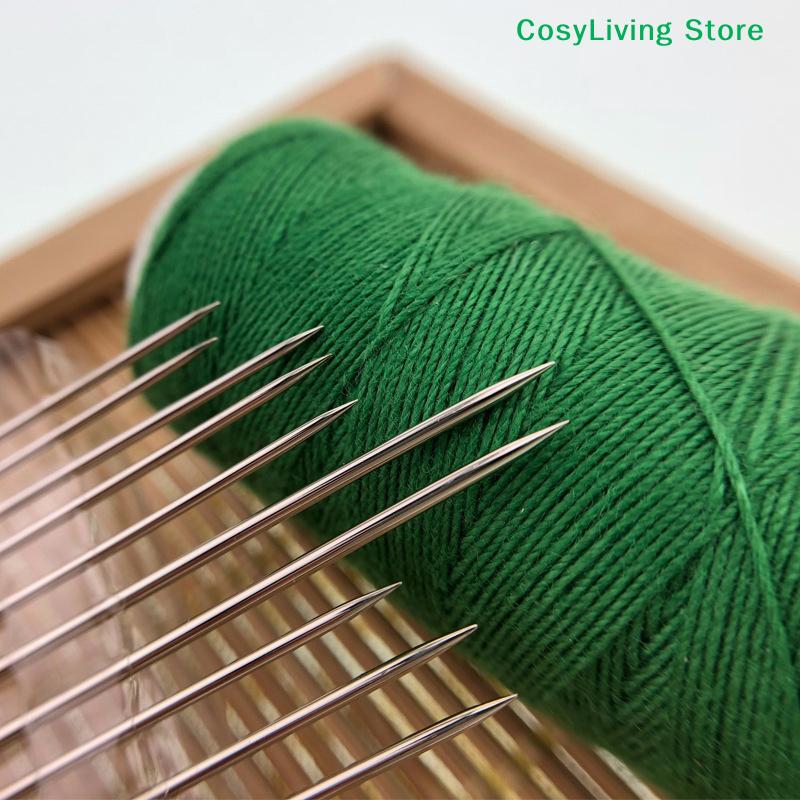 25Pcs Big Hole Sewing Needle Large Long Steel Needle Home Hand Sewing Tools Sewing Needles Set For Needlework Patches Embroidery