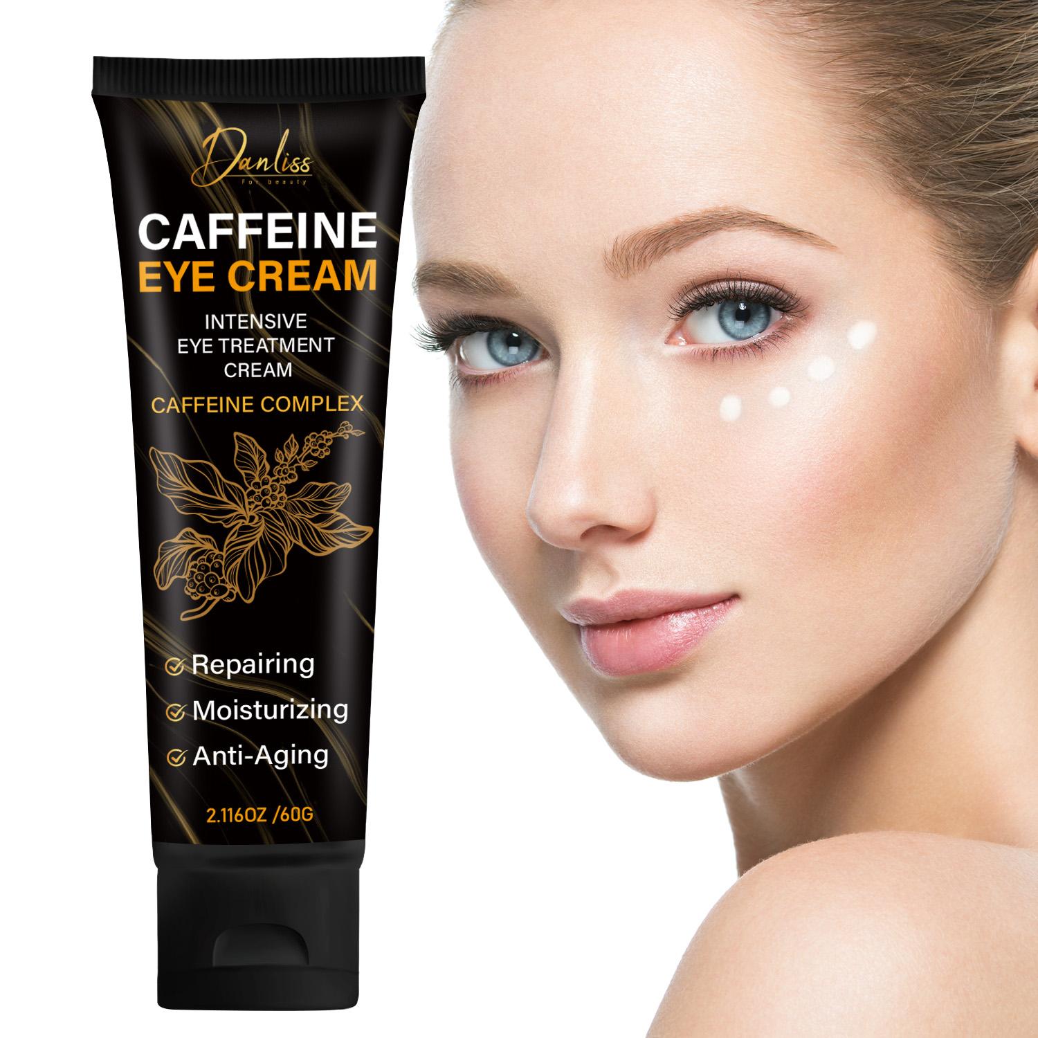 

Caffeine Eye Cream-Repair And Moisturize Eye Area-Anti-Aging With Caffenie, Retinol And Hyalironic Acid Extract, 60ml