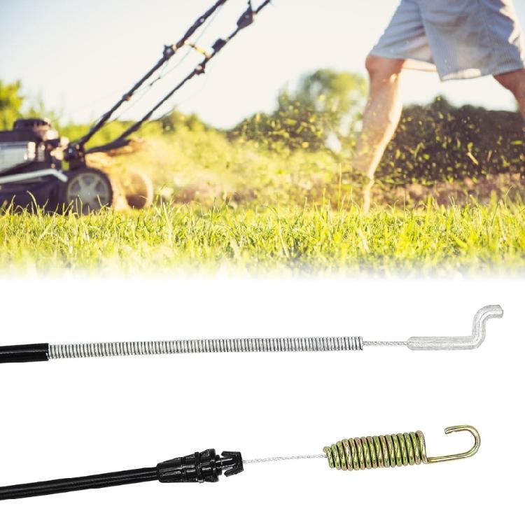 Industrial Grade Drive Cable For 22Inch Front Wheel Self Propelled Lawn Mower Durable Steel Cores With Spring Loaded Ends