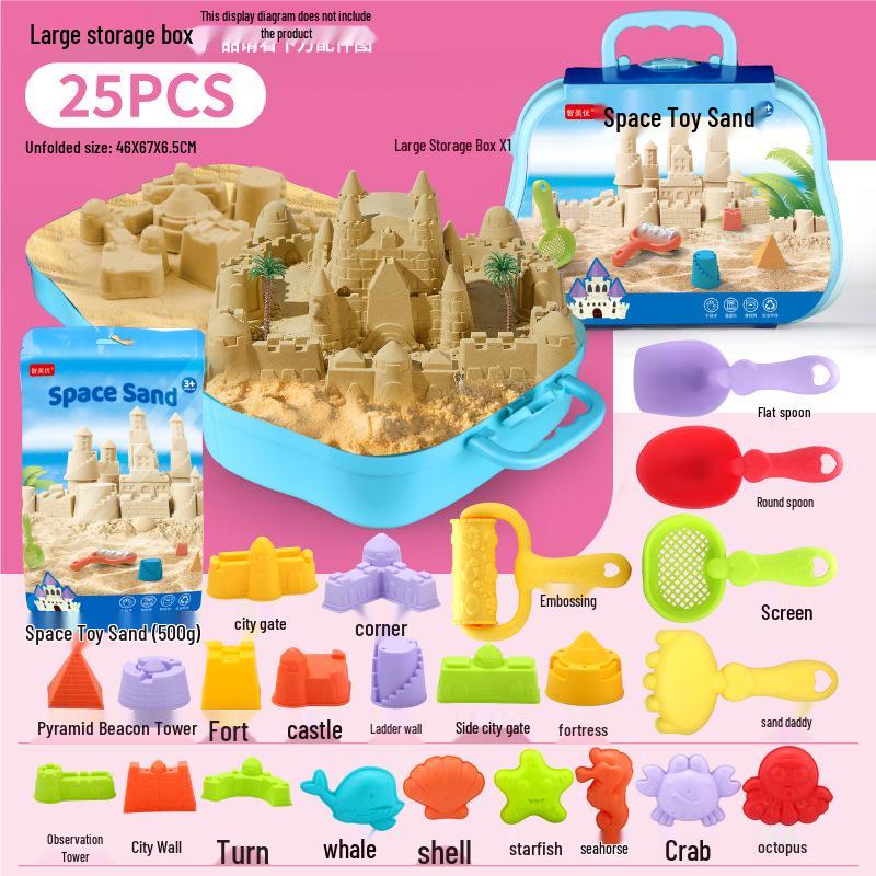 Children's Beach and Sand Play Set: Digging, Water Play, Shell Collecting, and Gardening Tools.