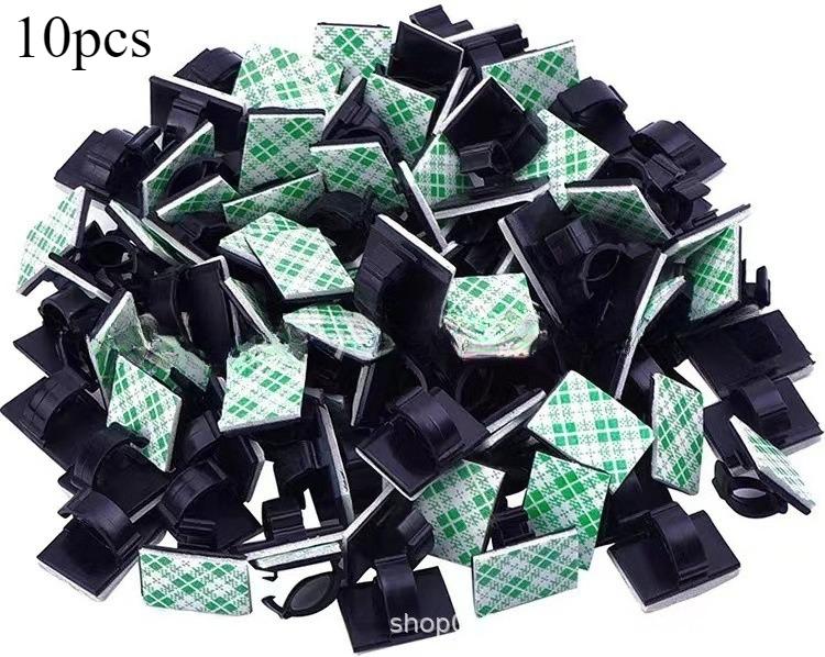 3/5/10pcs Wire Fixing Buckle Optical Fiber Wiring Buckle Cable Fixing Clamp Cable Organizer Desktop Organizer Cable Clip