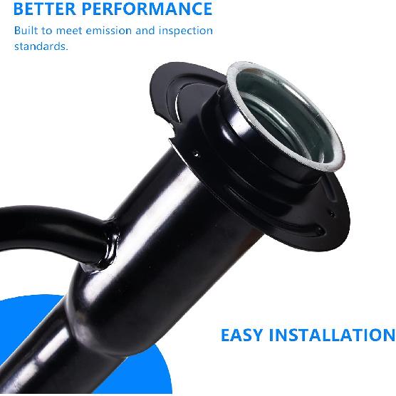 Fuel Filler Neck Pipe Fuel Tank Filler Neck Hose Replacement Compatible with Ford F-350 F-450 F-550 Super Duty 6.0L Diesel 2005-2007#FN782 577-306