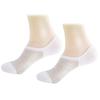 Men Summer Breathable Mesh Color Block Anti-slip Invisible Low Cut Boat Socks