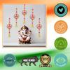 Divyakosh Lotus Hanging 6 Pcs 16 INCH| Floral Wall Hangings, Temple Decoration Items|