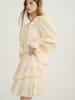 Sinseuden Milky Tiered Skirt