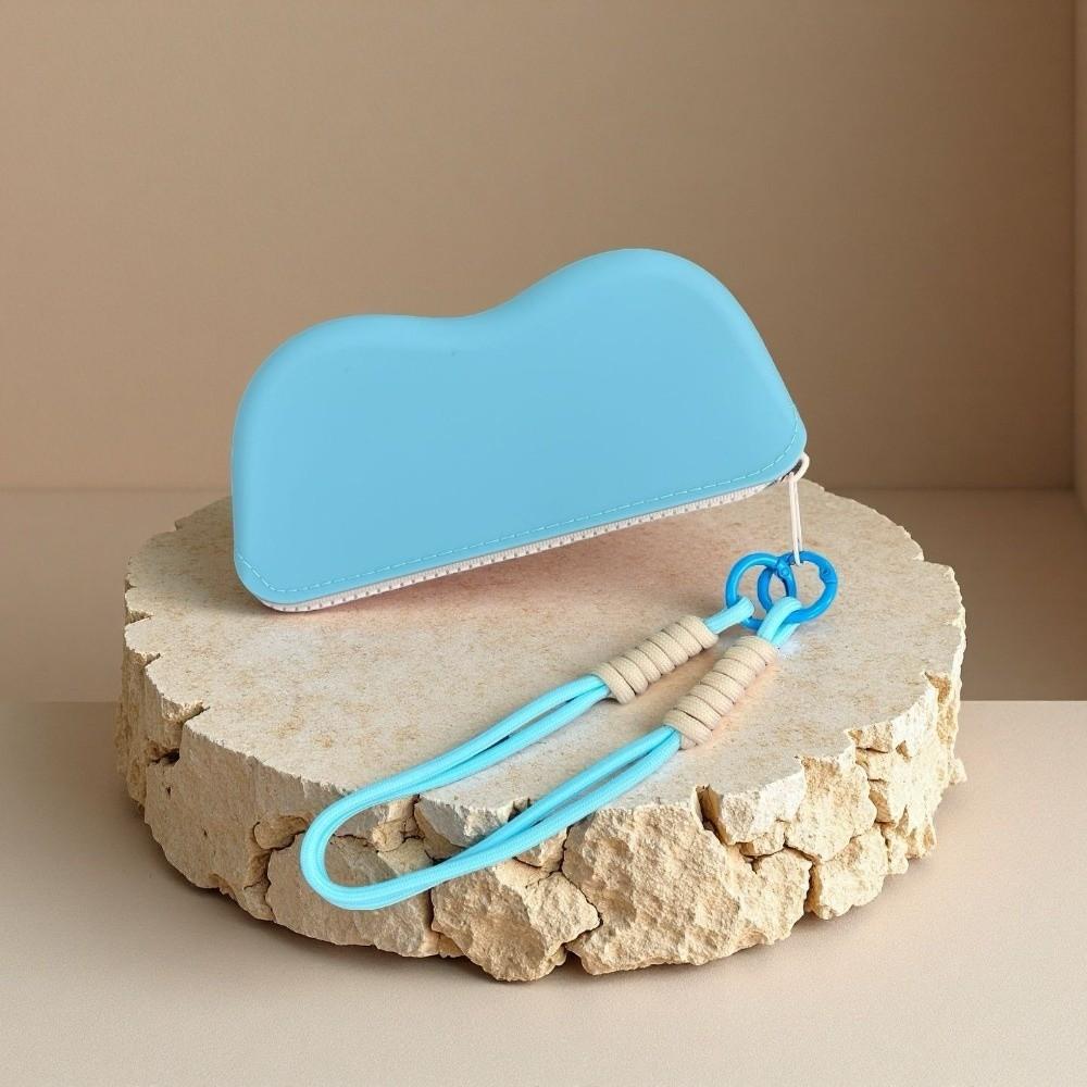 Waterproof Silicone Glasses Bag Candy Color Eyeglasses Case Sunglasses Storage Pouch  Travel Use