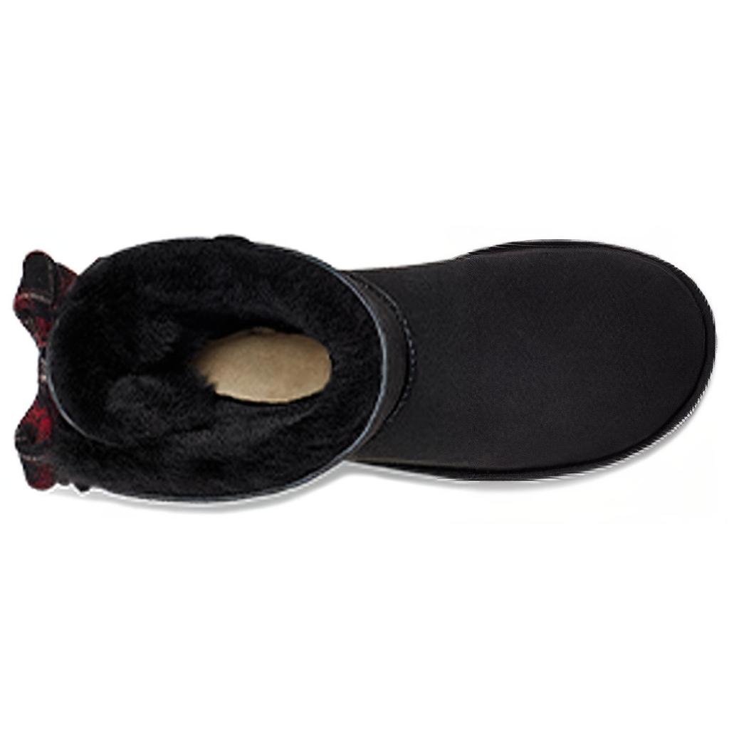 (WMNS) UGG Bailey Bow Novelty High 'Black' Women's 1118935-BLK