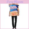 Halloween Kostuum Opblaasbare Zeevruchten Ramen en Eetstokjes Jumpsuit Voor Feestoptredens