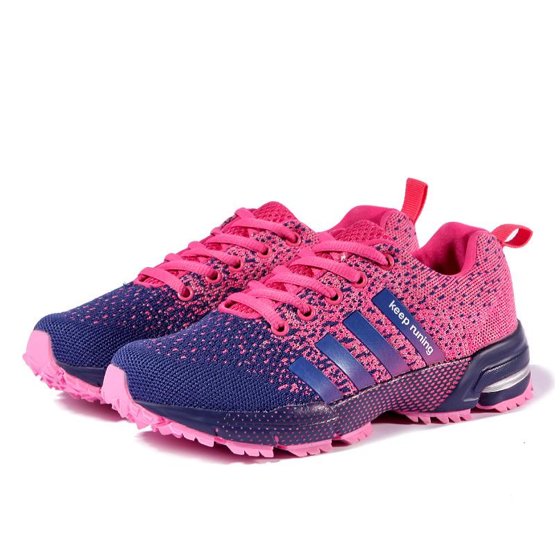 Talla Grande 47 Negro Rojo Verano Transpirables Zapatillas de Running para Hombre Unisex Deportivas para Exterior Zapatillas de Carrera Cómodas con Cordones Zapatos Deportivos para Mujer