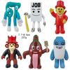 NEW 6/8PCS Steal A Brainrot Figure Toys No. 9 House No.67 Strawberry Model Figure  Gaming Decorated Toys Lovers Gifts