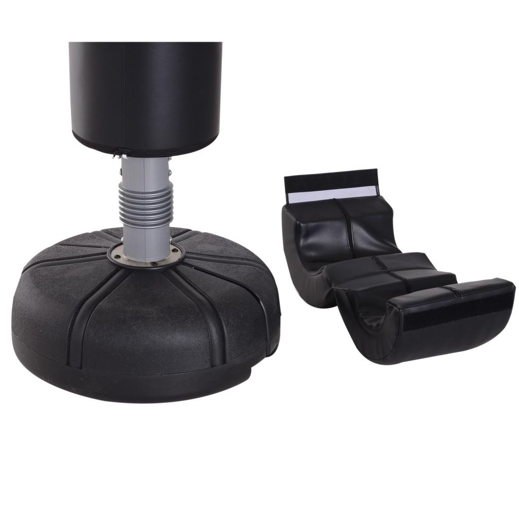 5.8ft Free Standing Boxing Target Punch Bag Heavy Duty Stand Sparring Kick Martial Arts Gym Training Equipment