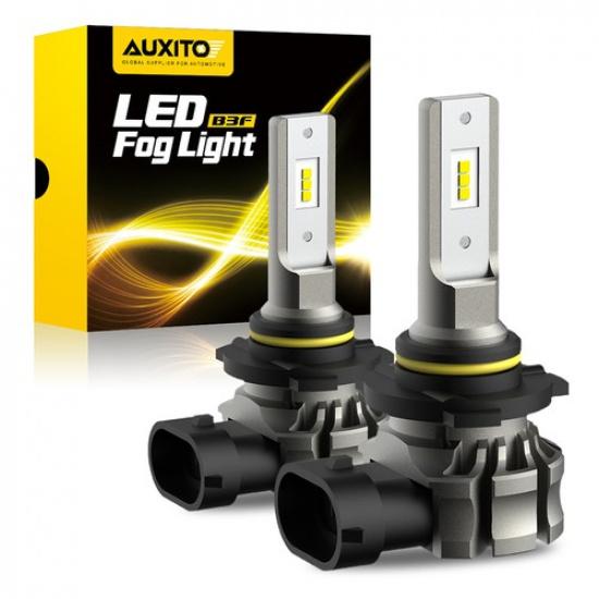 AUXITO H10 9145 Xenon White Bulbs LED Fit Replacement Fog Light or DRL,Pack of 2