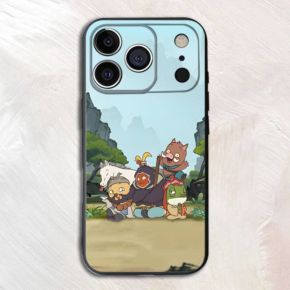 

Langlang Moutain Silicone Phone Case For iPhone 17 16 15 14 13 12 11 X XS Plus Pro Max Shockproof Soft Cover iPhone16pro