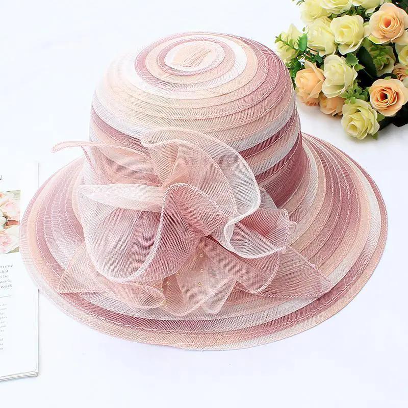 

WTEMPO женские однотонные повседневные универсальные дышащие солнцезащитные шляпы летние широкополые шляпы для путешествий на открытом воздухе с вырезом 1pc розовый