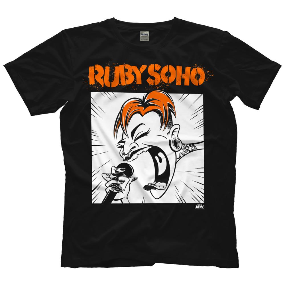 Ruby Soho  Scream AEW Official TShirt Unisex T-Shirt L