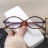 4pcs Fashion Female Small Oval Clear Lenses Glasses Frames Women Anti Blue Light Glasses Frame Trendy Multi Color Eyewear