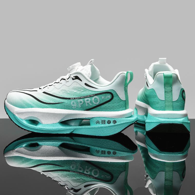 

Men Sports Breathable Lightweight Women s Nonskid Rotating Button Sneakers Jogging Shoes Running Shoes Marathon Comfortable Cosy 44