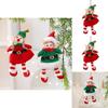 Christmas Elf Hanging Toy With Plush Material For Festive Tree Ornaments