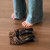 Fashion 2025 Summer New Brand Women Slipper Fashion Narrow Band Ladies Elegant Sandal High Weadge Heel Outdoor Elegant Slides