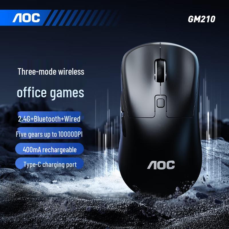 

AOC GM210 Tri-Mode Wireless Bluetooth Mouse