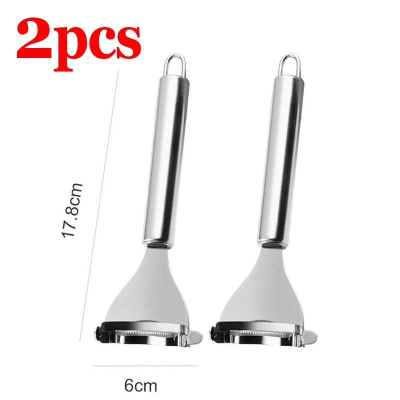 

3/1PCS Stainless Steel Corn Peeler Cob Shaver Planer Thresher Serrated Corn Stripper Cutter Kitchen Fruit Vegetable Gadget Tools