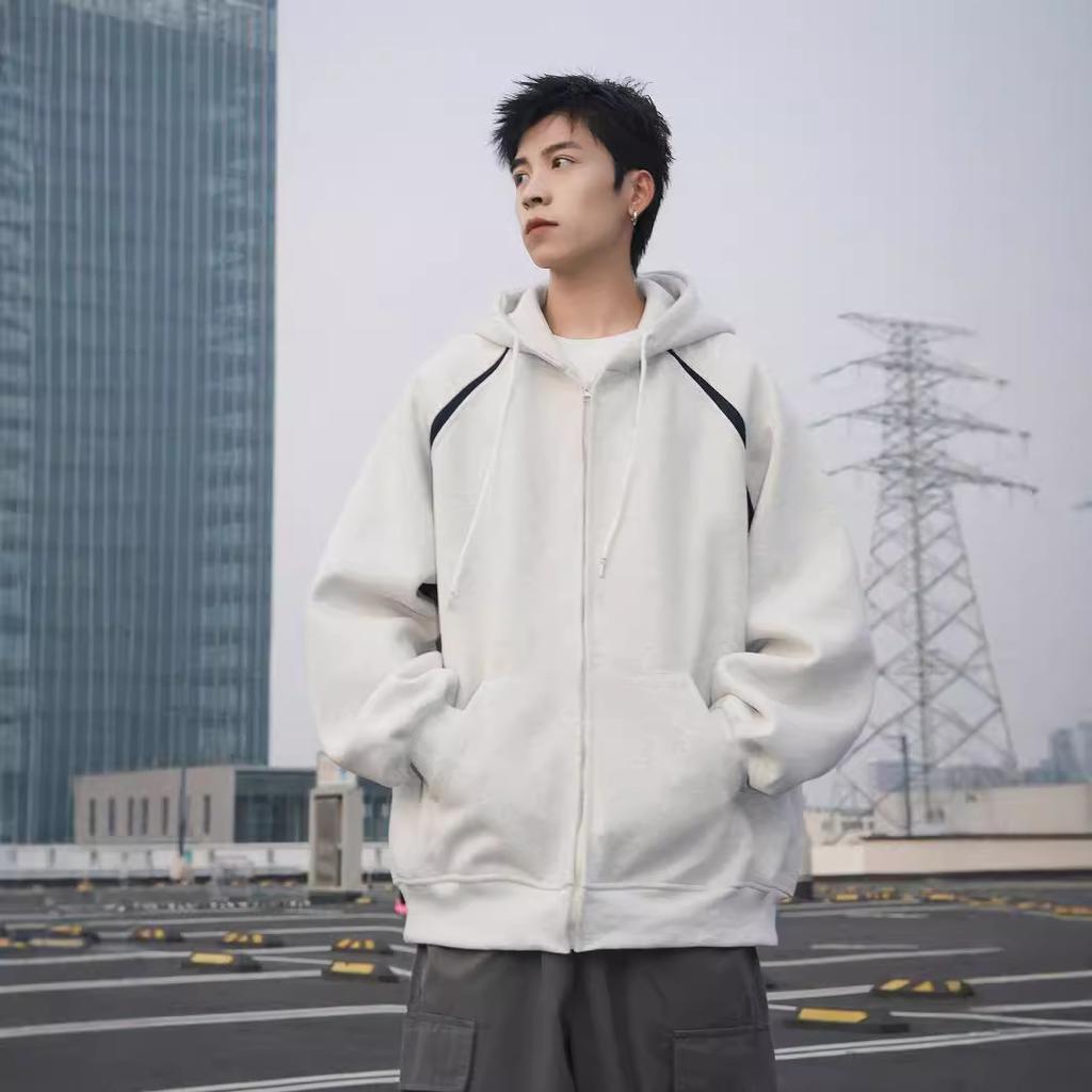 Sweatshirt Men's Autumn Cardigan Jacket Versatile Casual Sports Top