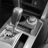 Carbon Fiber For Toyota 4Runner 2010- LHD Center Control Cup Holder Panel Cover Interior Accessories-A87Q