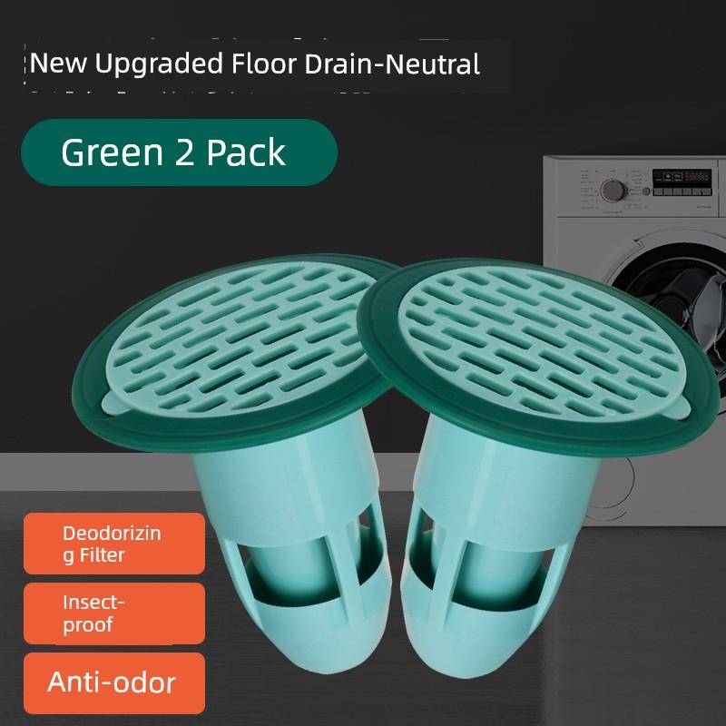 Floor Drain Odor Preventer Toilet Sewer Anti-Odor Plug Sealing Cover Downcomer Insect-Proof Deodorant Handy Gadget X