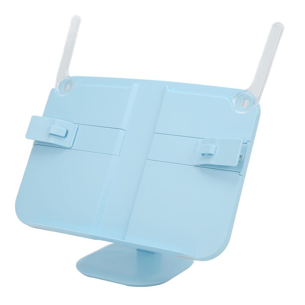 Lifting Bookshelf Portable Multifunctional Blue Comfortable Adjustable Lifting Reading Book Stand